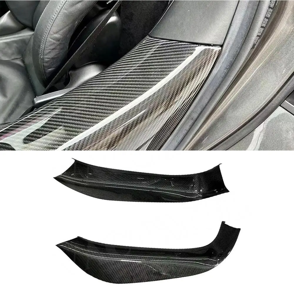 

VACOMUL Dry Carbon Side Splitter Cover Auto Racing Side Skirt Extension Board Door for Mclaren 540C 570S 570GT FRP Car Styling