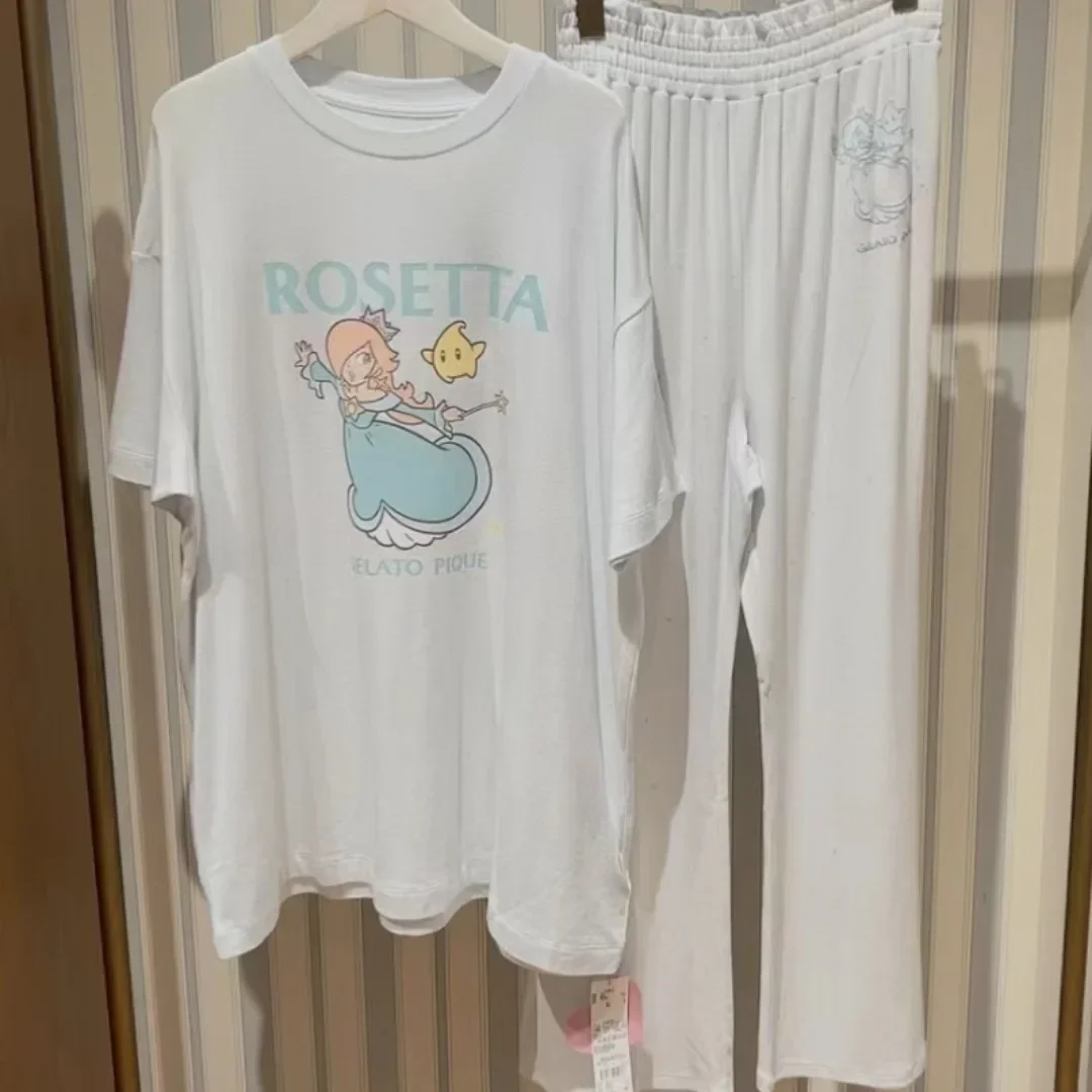 Room Wear Ladies Pajamas Women Pajama Sleepwear Loungwear Modal Summer Short Set Trousers