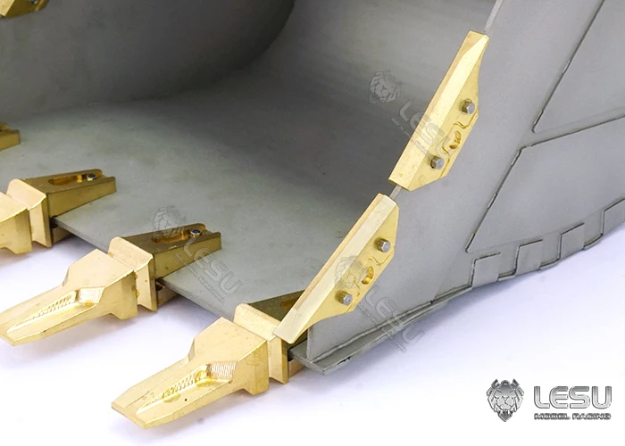 LESU 1/14 Metall-Eimer Schnellwechsel-Bagger-Spezialaufsatz-Modell – Detail 9