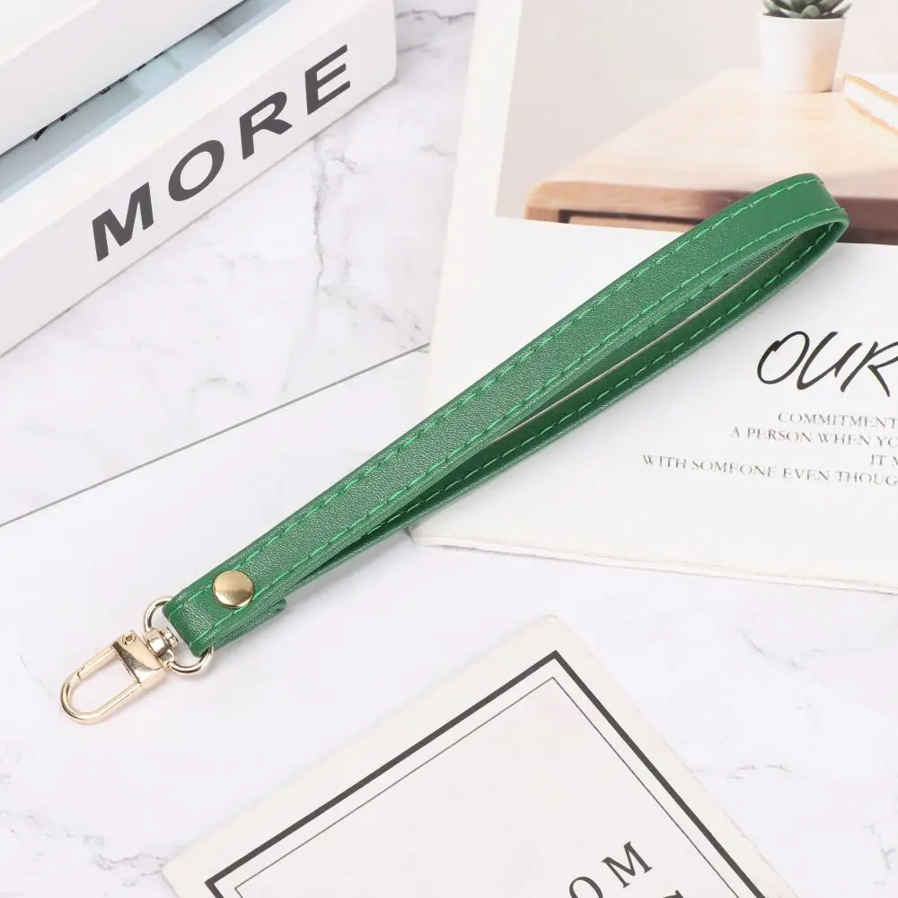 Replaceable Bag Wrist Strap Key Belt Wallet Strap Belt Waterproof PU Leather Handbag Straps