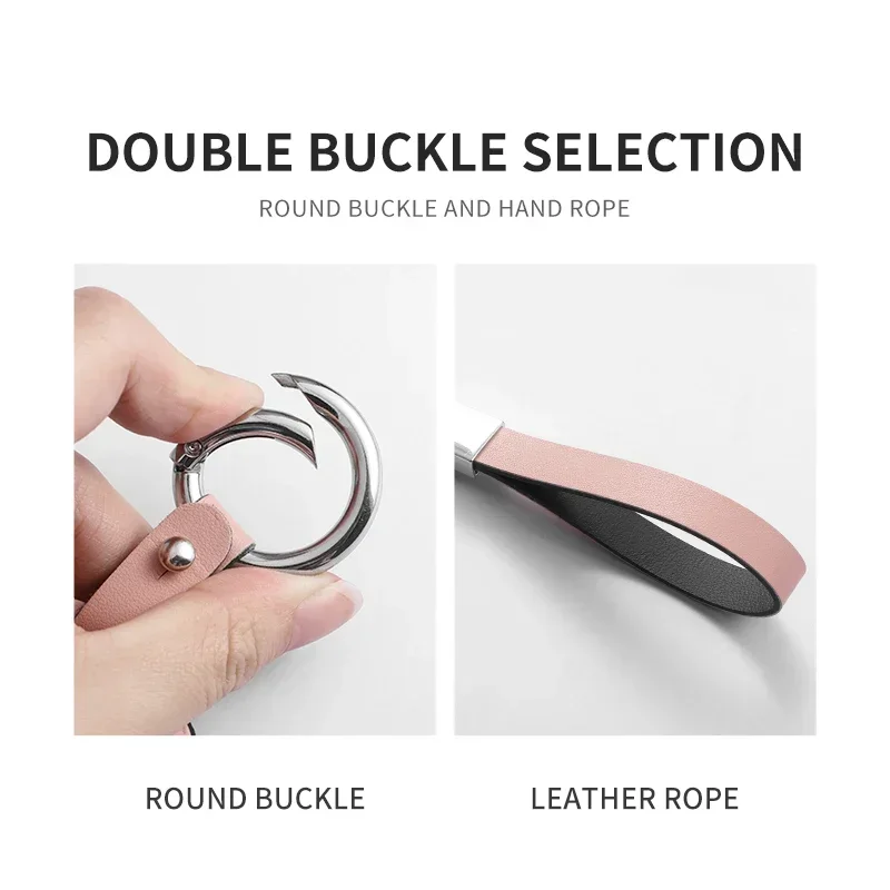 Pokrowiec na kluczyk samochodowy do Leapmotor T03 S01 C11 na lata 2023-2025 Leapmotor C01 T03 S01 C11 Leap Motor PU Leather Keyring