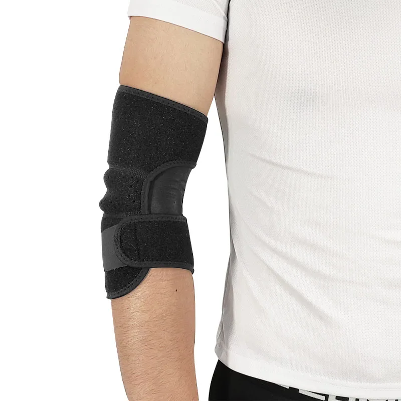 

2022 Sports Elbow Bandage Breathable Elbow Cushion Basketball Volleyball Gym Adjustable Sports Safety Sleeve Cushion