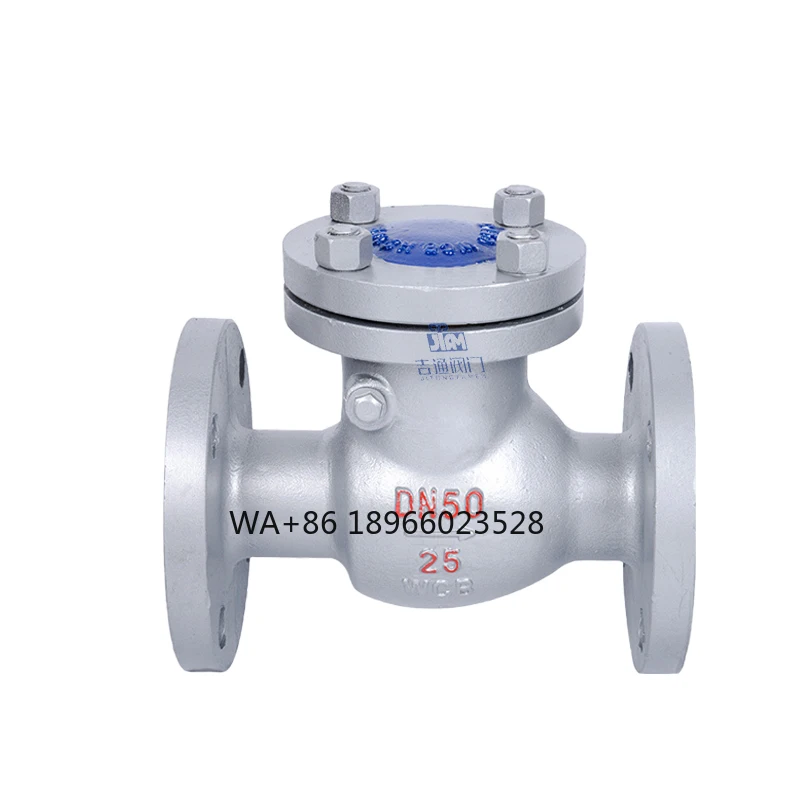 

Manufacturer Supply Swing Check Valve Reasonable Price WCB Flange Check Valve DN50