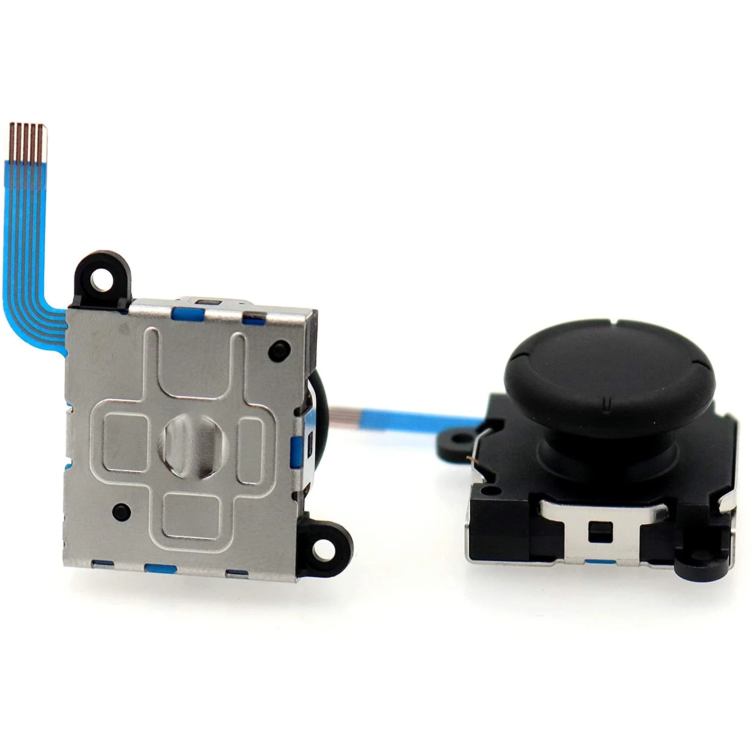 2ชิ้นสำหรับ Nintendo NS มือจับสวิตช์3D จอยสติ๊ก Joy-CON มือจับด้านซ้ายและขวาอุปกรณ์เสริมมือจับสวิตช์