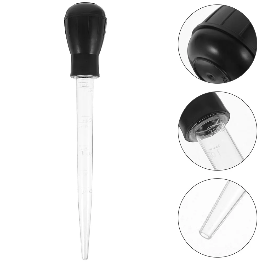 

4pcs BBQ Greaser Turkey Basters Cooking Baister Injection Marinade Basting Brush Barbecue Longlasting Home Kitchen Tool
