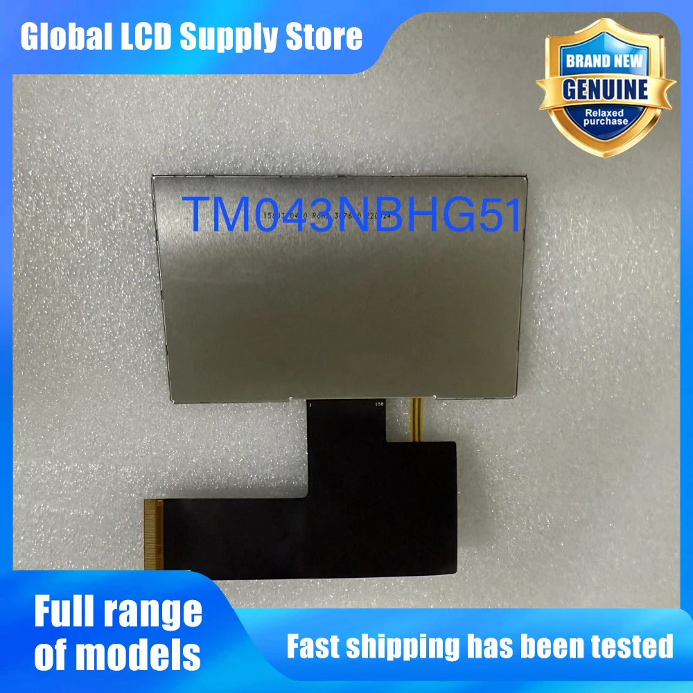 TM043NBHG51 New Original A-Grade 4.3 inch 480x272 LCD Display Screen for Industrial Equipment TM043NBHG51-01