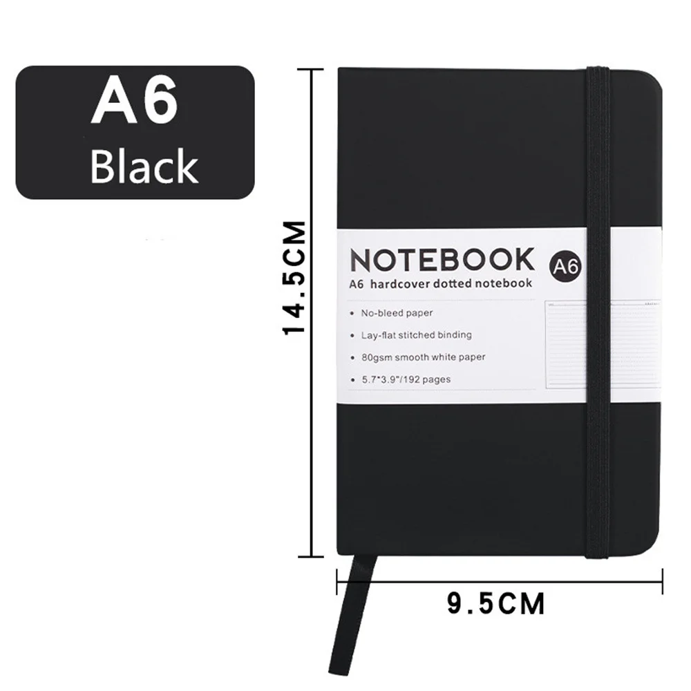 A5 A6 Notebooks Journals Small Diary Notebook Note Book Sketchbook Stationery Writing Pads Office School Supplies New