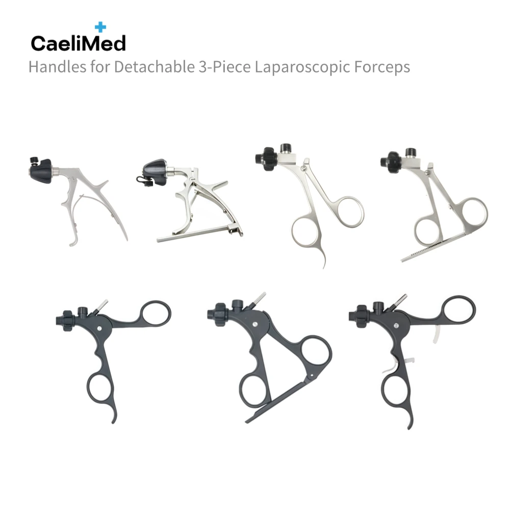 Laparoscopic Forceps Handle Storz Type – Ergonomic Grip for Grasping Instruments, Surgical Tool Replacement Part, for Training