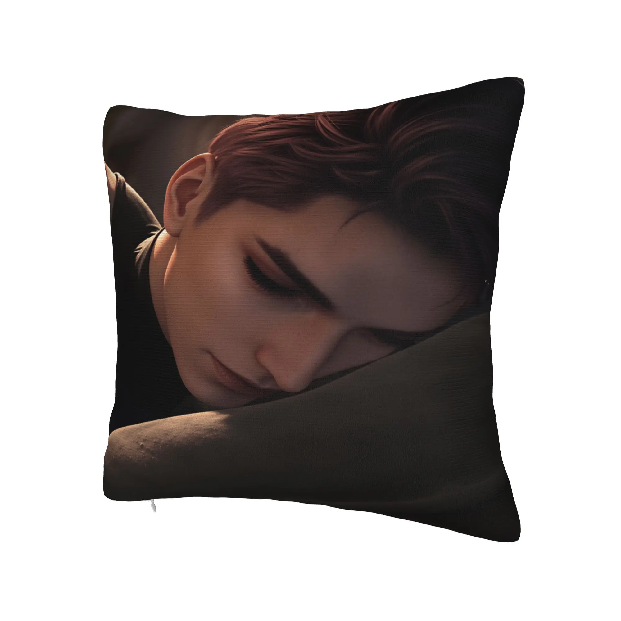 V-Valko L-Love and Deepspace Pillow Cover  Retro Trendy Pillow Case For Living Room Bed Chair Square Cushion Cover Gift Idea