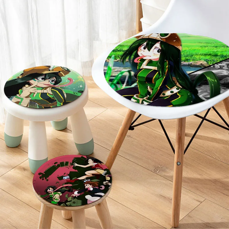 Tsuyu Asui My Hero Academia Top Quality Gamer Modern Minimalist Style Sofa Room Table Chair Cushions Unisex Fashion Anti-slip