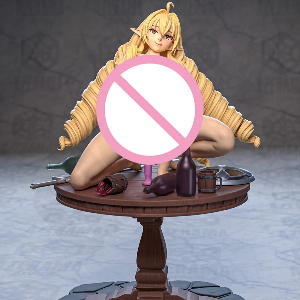 

Elinalise Azerama NSFW Resin Model Kit 3d Printing Doll 1/24 Unassembled Resin Figure Statue Kits Unpainted Toy Gk Play Set