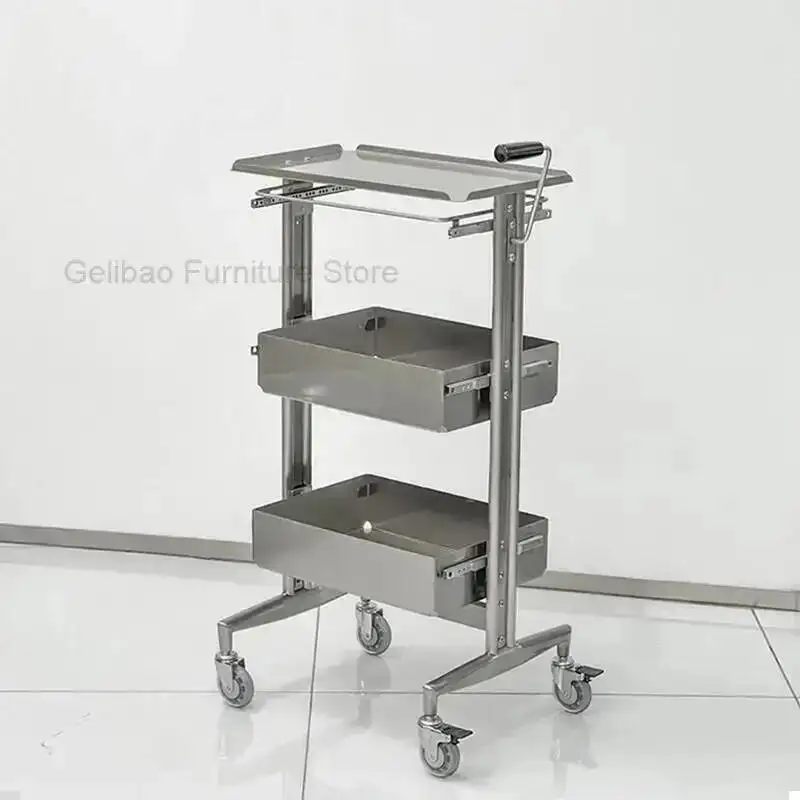 Support Table Trolleys Trolley Car Pedicure Salon Saloon Beauty Cart Organizer Work Tools Trolly Drawer