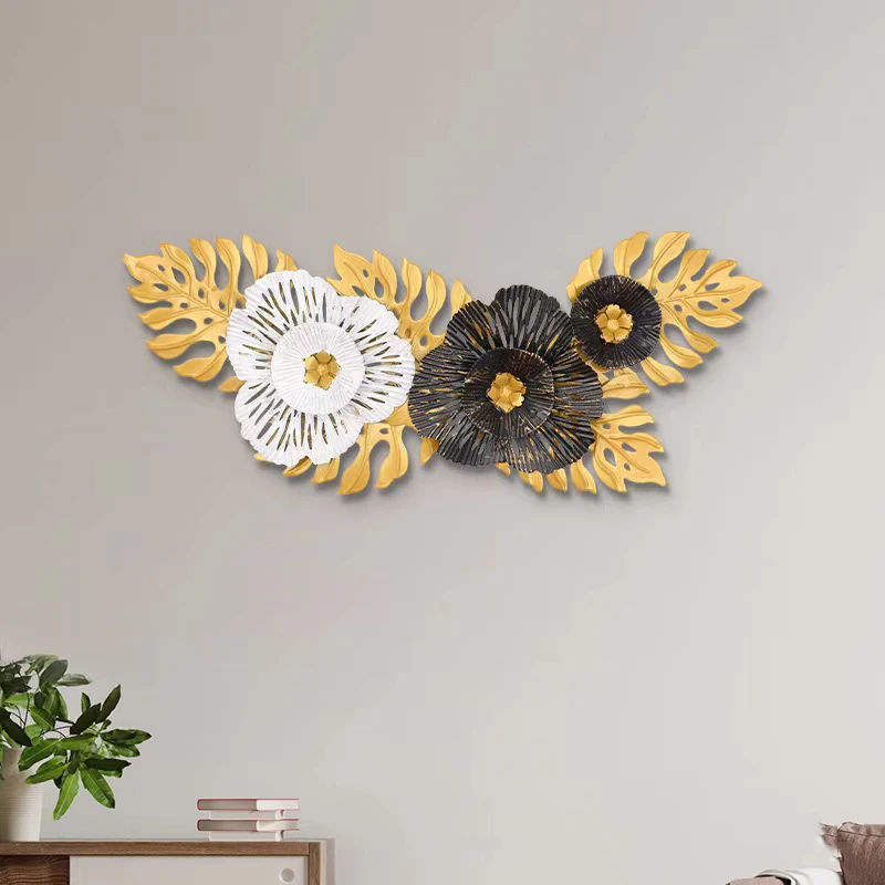 

Wall-mounted home decoration for the living room wall - creative ironwork wall ornaments for TV background wall - metal hanging