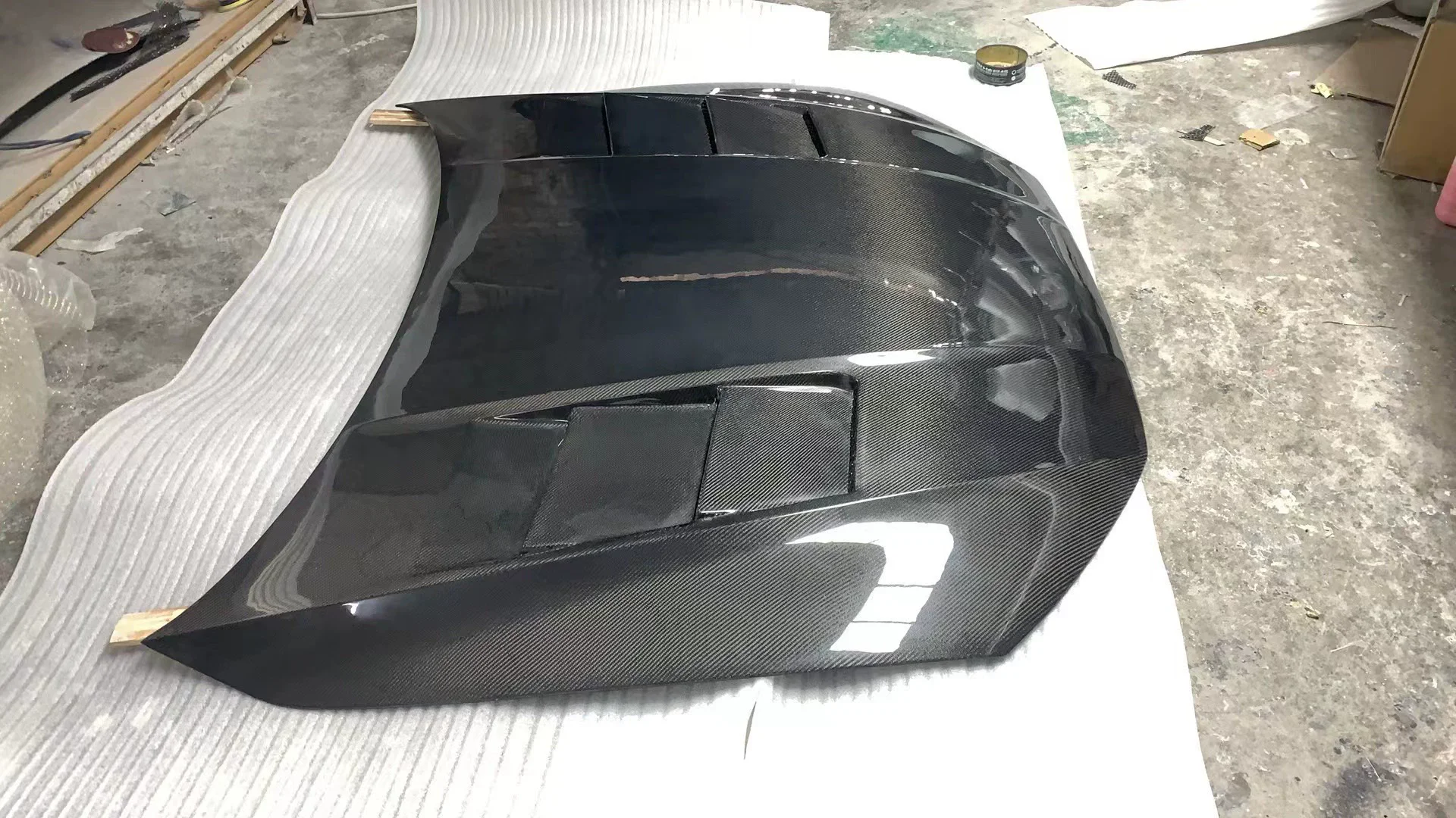 

Carbon fiber Engine Cover for Audi A7 C8 S7 2022 modified Bonnet hood scoop body kit Car Accessories