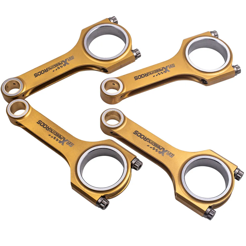 MaXpeedingrods Titanized Racing Connecting Rods For Mazda CX-3 Roadster/MX-5 Miata 2.0L 154.8mm