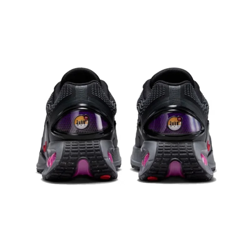 حذاء Nike الجديد المبطن والدعم لحماية القدم في الهواء الطلق حذاء رياضي نسائي Air Max Dn مع قبضة قوية، خفيف الوزن ومريح للرياضات اليومية والجري، حذاء رياضي كاجوال بتصميم عصري للنساء Fj3145-005