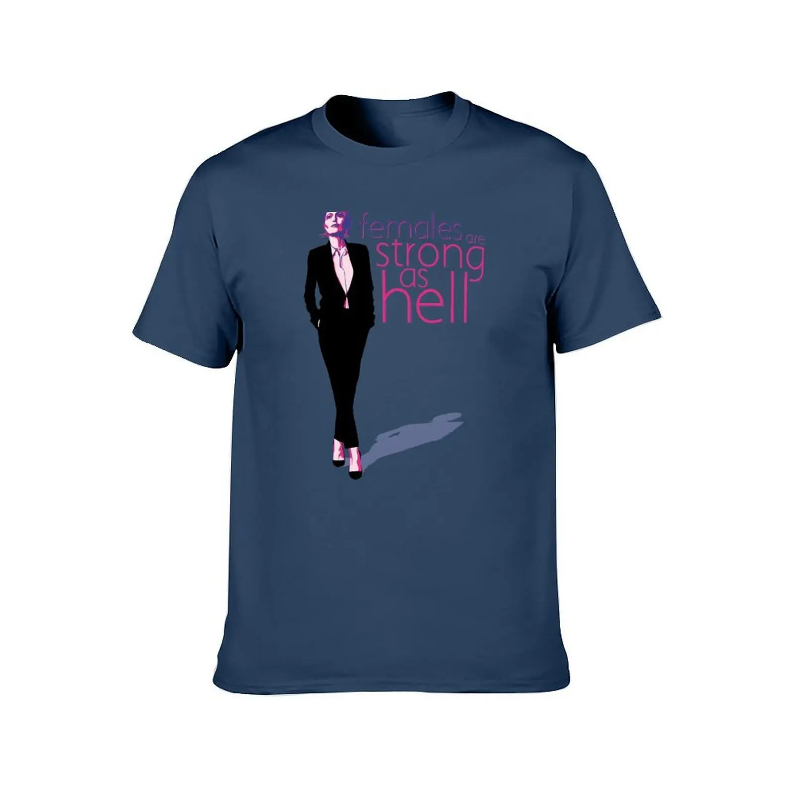 الإناث قوية مثل الجحيم-جيليان أندرسون تي شيرت تي شيرت رجل عادي تي شيرت للرجل جرافيك تي شيرتات عجيبة #2
