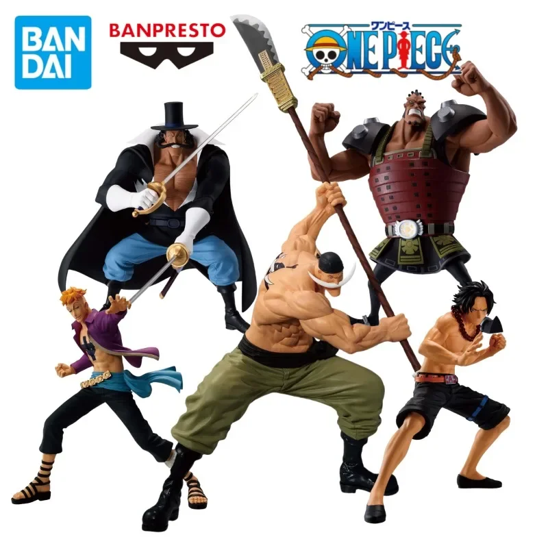 Оригинальный BANDAIOne Piece Grandista Edward Newgate BATTLE RECORD COLLECTION BRC Ace Marco Jozu Vista украшения фигурка модель игрушки