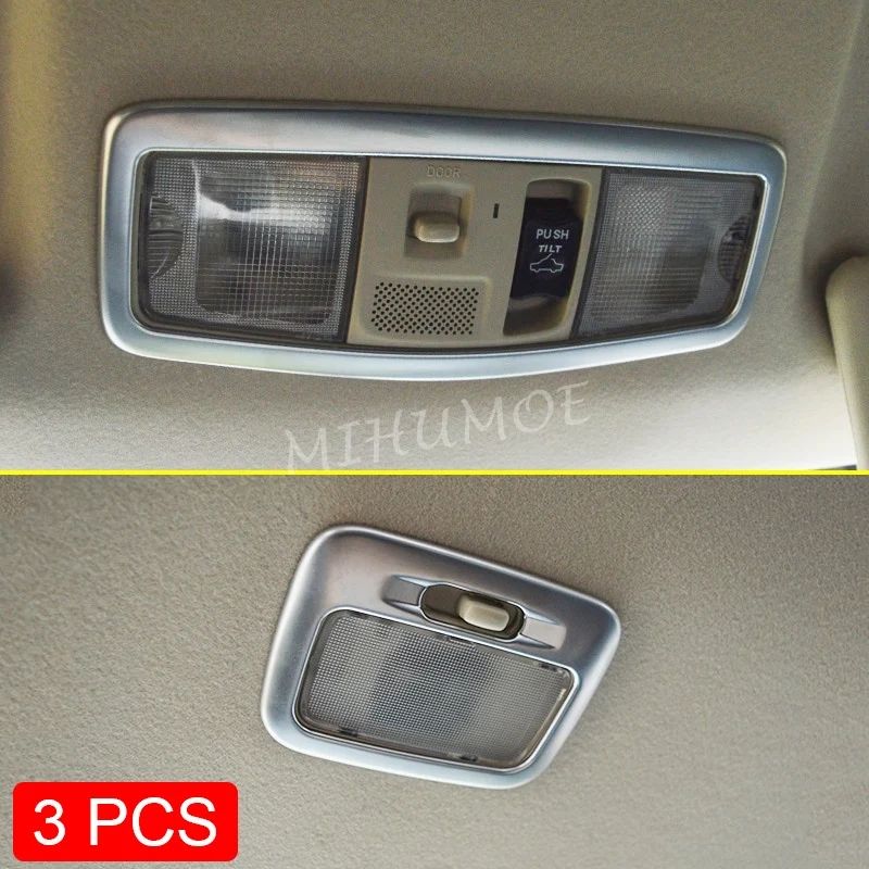 Reading Light Cover For Mitsubishi Outlander 2013-2021 Interior Front + Rear Lamp Switch Trim