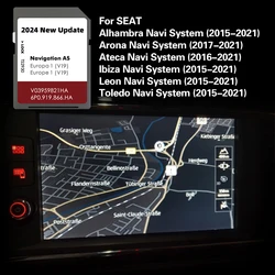 AS V19 MIB2 SD CARD LEON Ateca IBIZA TOLEDO ALHAMBRA 2024 SD CARD NAVI Map for Seat