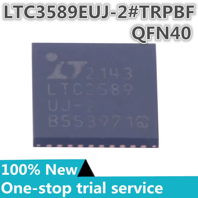 

1-10PCS %New original LTC3589EUJ-2#TRPBF QFN40 Silk Screen LTC3589 Professional Power Management (PMIC)