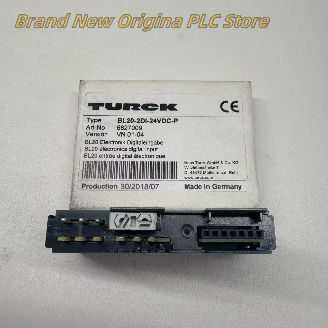 Novo módulo plc original BL20-2DI-24VDC-P 6827009 BL20-4DO-24VDC-0.5A-P 6827023