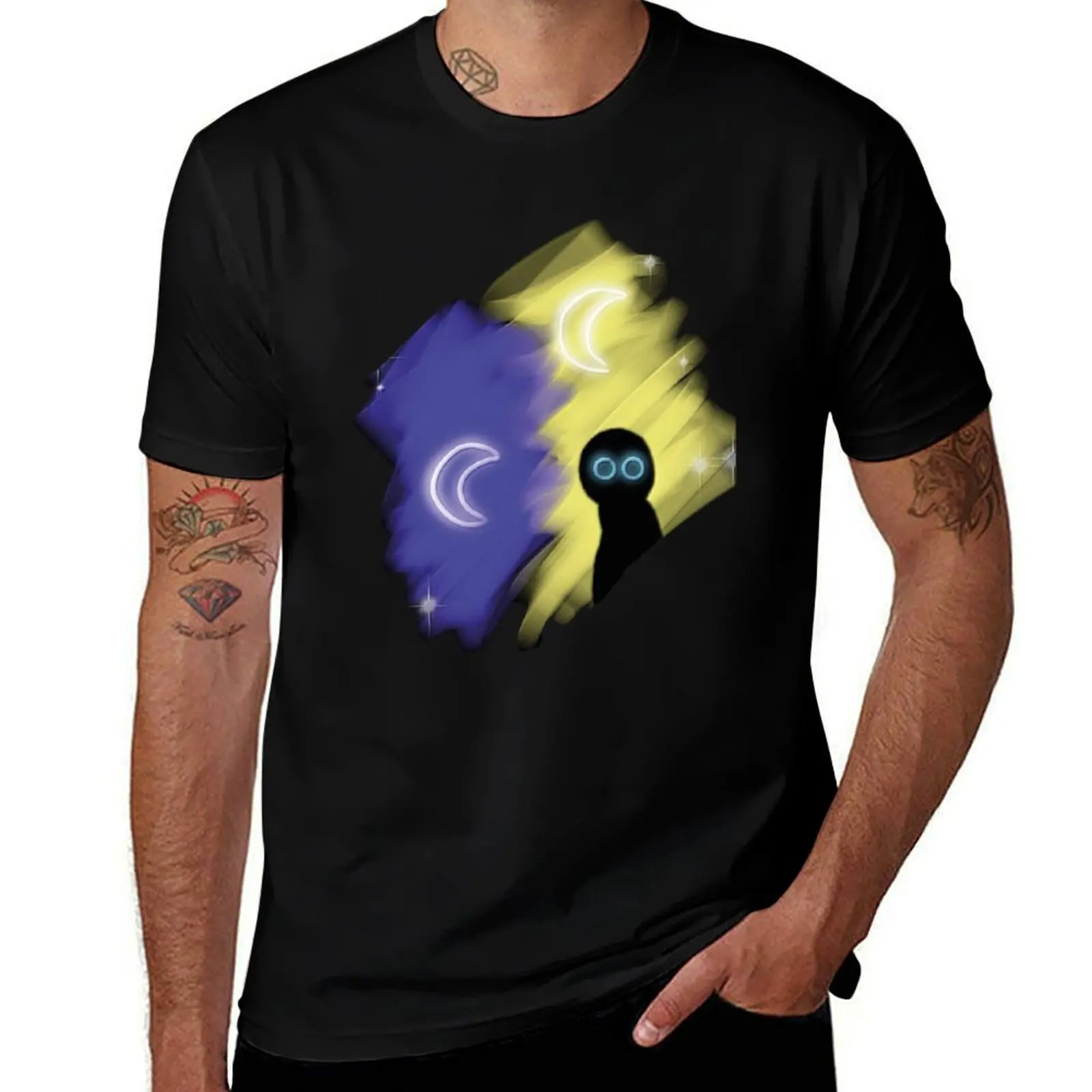 boywithuke moon T-Shirt Casual Basic Short Sleeve T-Shirt