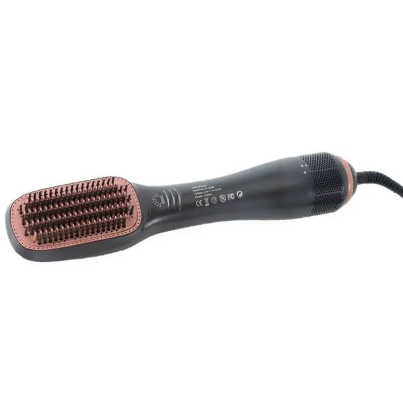 [NEW!N92R】 Electric 3 In 1 Hair Dryer Hot Air Comb Hair Comb Hair Dryer Comb Curling Iron Hair Tools