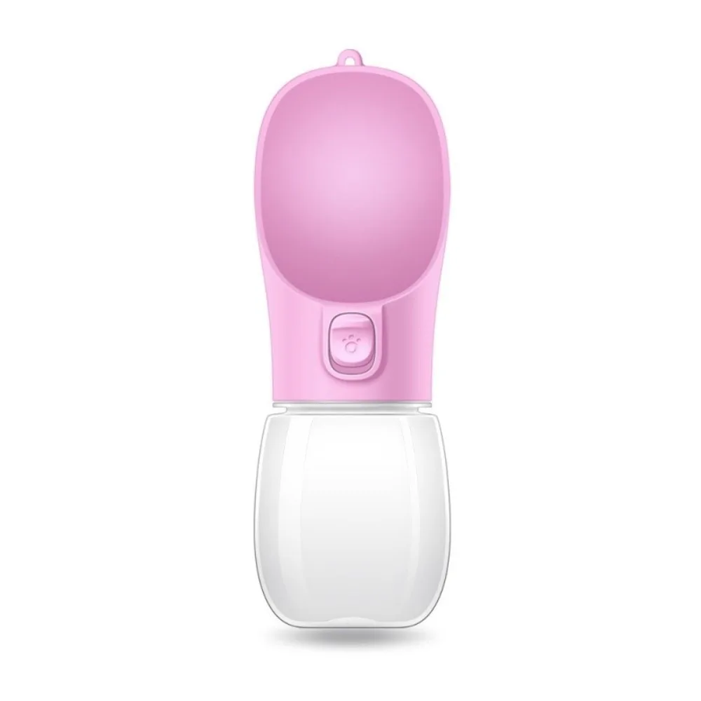 

350ml/550ml Outdoor Dog Water Bottle Plastic Portable Dog Water Dispenser Removable No Leakage Pet Water Feeding Supplies