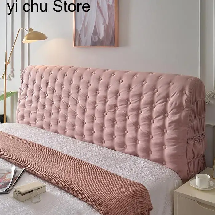 

New Bedspread for Bed Head Board Pad Bedhead Double Blanket Board Sofa Cover Elastic Headboard Protective Mattress Mat