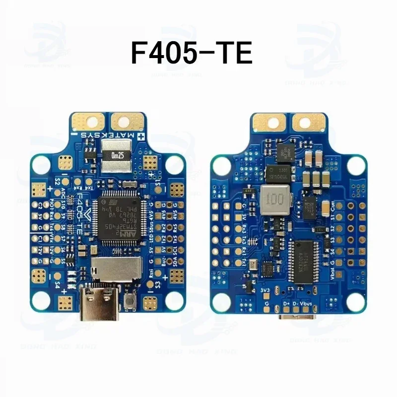 BaMas1pcs For Mateksys Matek Systems F405-TE Flight Controller FC STM32F405RGT6 SPL06 OSD SD Slot RC Multirotor FPV Racing Drone
