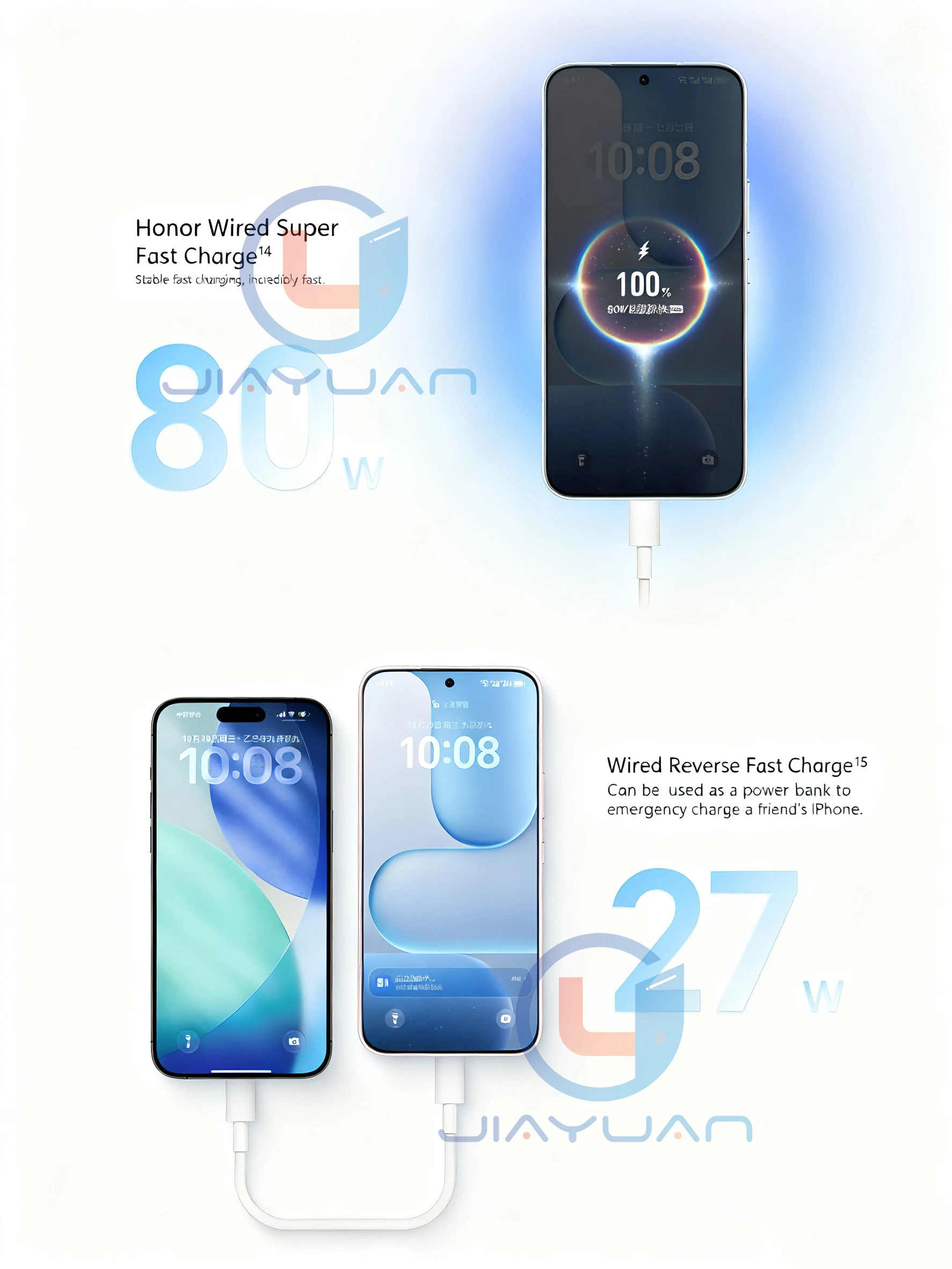 Original HONOR 500 5G Mobile Phone 6.55" 120Hz Display MagicOS 10 Snapdragon 8s Gen 4 Camera 200MP Battery 8000mAh Smartphone