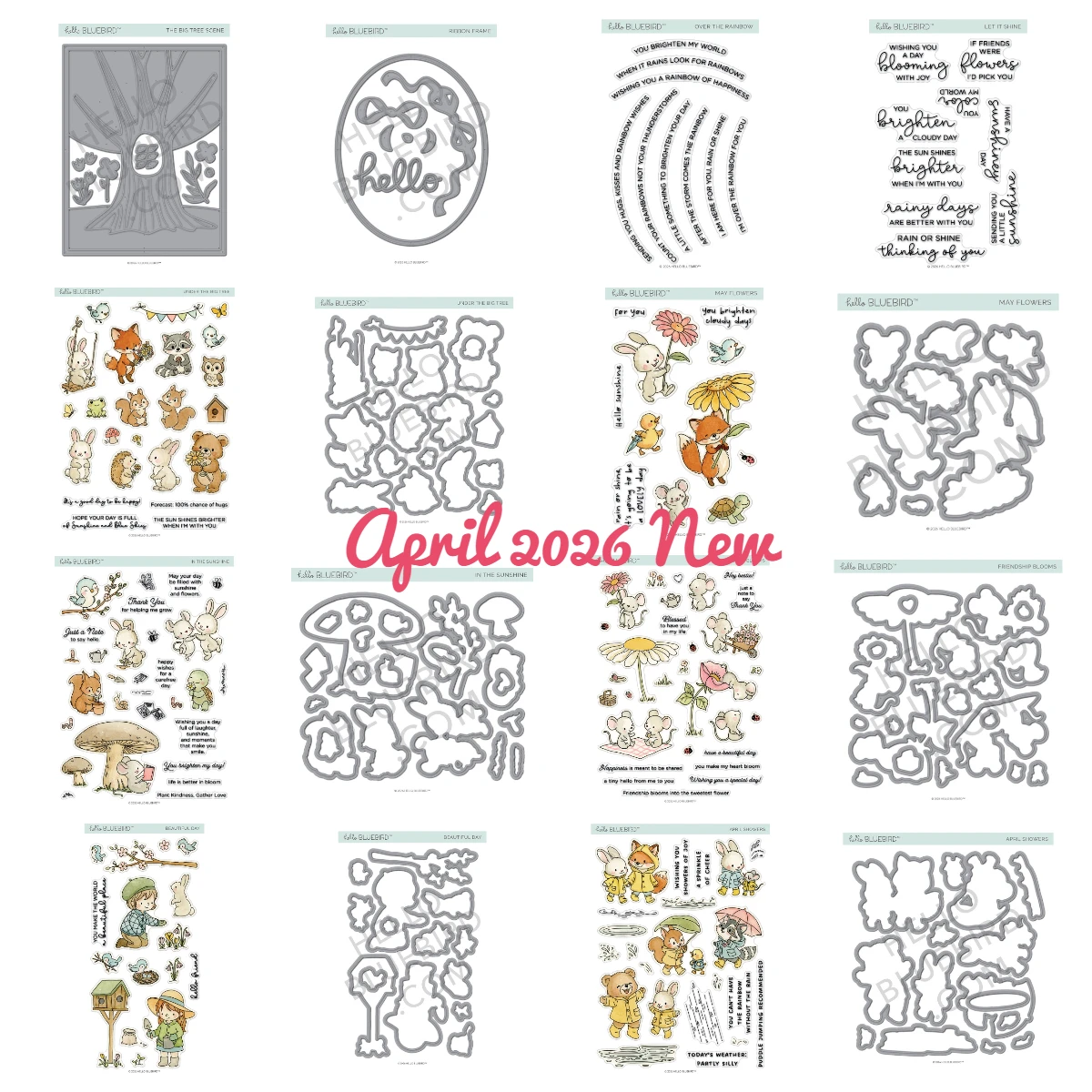

In the Sunshine Stamp Newest Cut Dies and Stamps Handmade for DIY Scrapbook Greeting Card Diary Craft Decoration April 2026 New