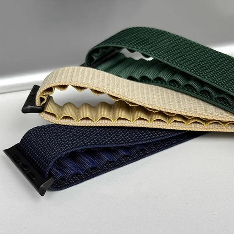 جبال الألب حلقة ل سوار ساعة أبل الترا 2 49 مللي متر سلسلة 10 9 8 7 6 SE 5 4 46 مللي متر 42 مللي متر 40-44 مللي متر 45 مللي متر 41 مللي متر G-هوك الرياضة حزام iwatch 10 #1