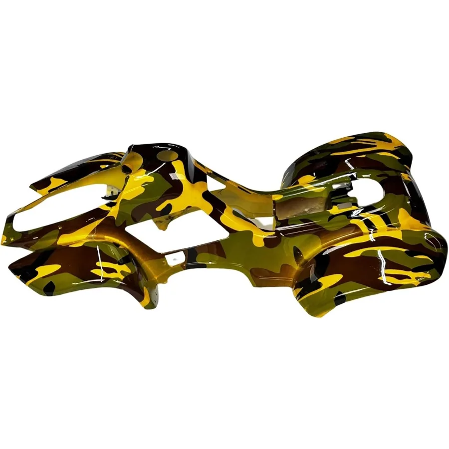 1Piece Body Plastic Fender for IceBear Coolster 3050 Taotao Chinese Peace SunL MotoTec ATV Quad 110cc with Army Camo Design Dur