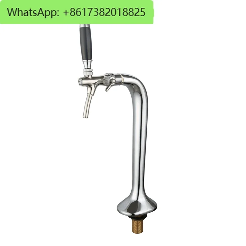 TWELVETA Snake Beer Distribution Equipment Bar Beer Column High-end Stainless Steel Circulating Pipe Single Way Serpentine Tower