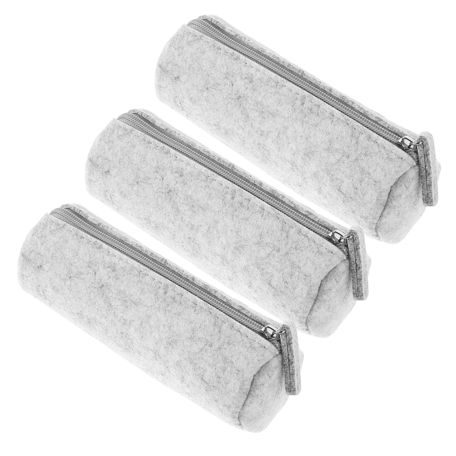 

3Pcs Creative Felt Glasses Bag Case Eyeglasses Cute Storage Multifunction Student Soft Sunglasses Protective Travel Office Use