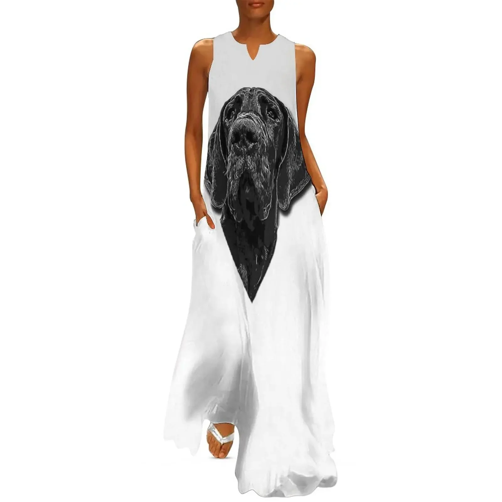

Great Dane Dog Elegance Long Dress Summer women's clothing clothes for women Long dress woman prom dresses Dress