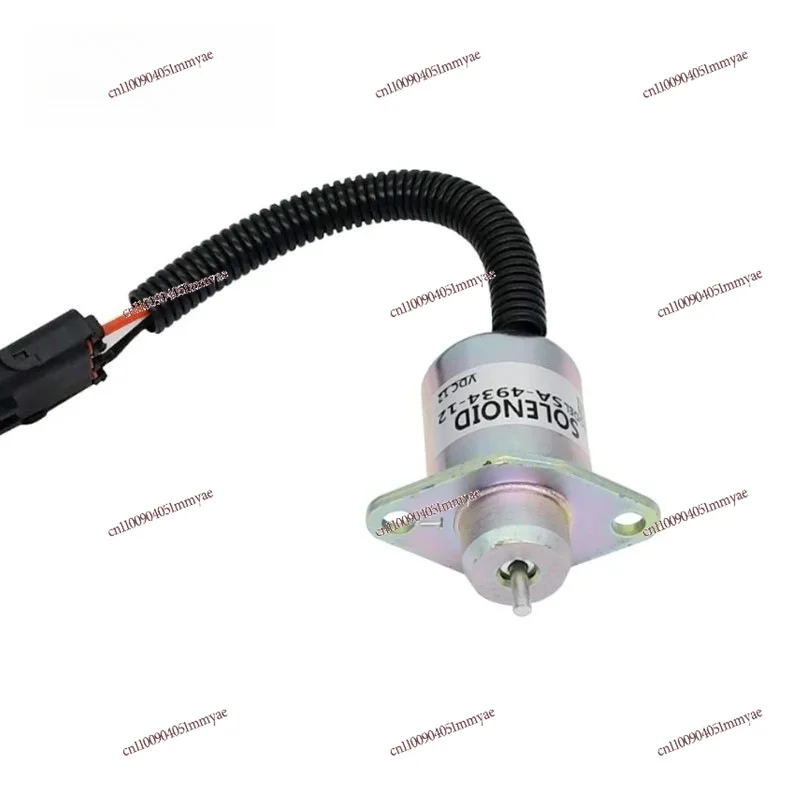 2848A275 2848A279 SA-4934-12 12V Engine Flameout Solenoid Valve Excavator Replacement Parts