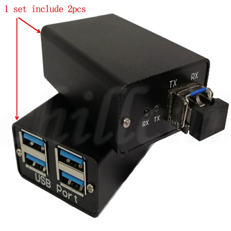 USB industrial touch screen optical transceiver USB3.0 fiber optic extender      isolation