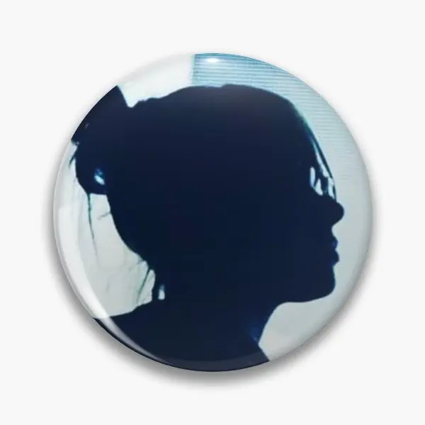 Siyah başar siluet Billie yumuşak düğme Pin sevimli takı kadın moda yaka Pin rozeti broş şapka karikatür yaratıcı dekor