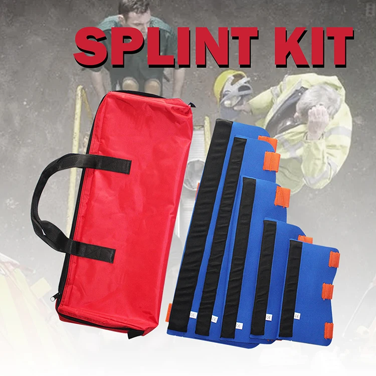 

China Manufacturer Medresq 2026 New Arrival Medical Rescue Fracture Splint Kit 5 Pcs for Both Adult and Child