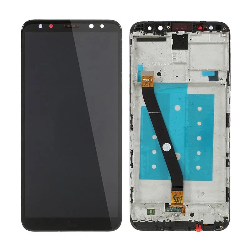 Display LCD da 5.9 "Display Touch Screen Digitizer Assembly per Huawei Mate 10 Lite RNE L01 L02 L03 L21 con sostituzione del telaio