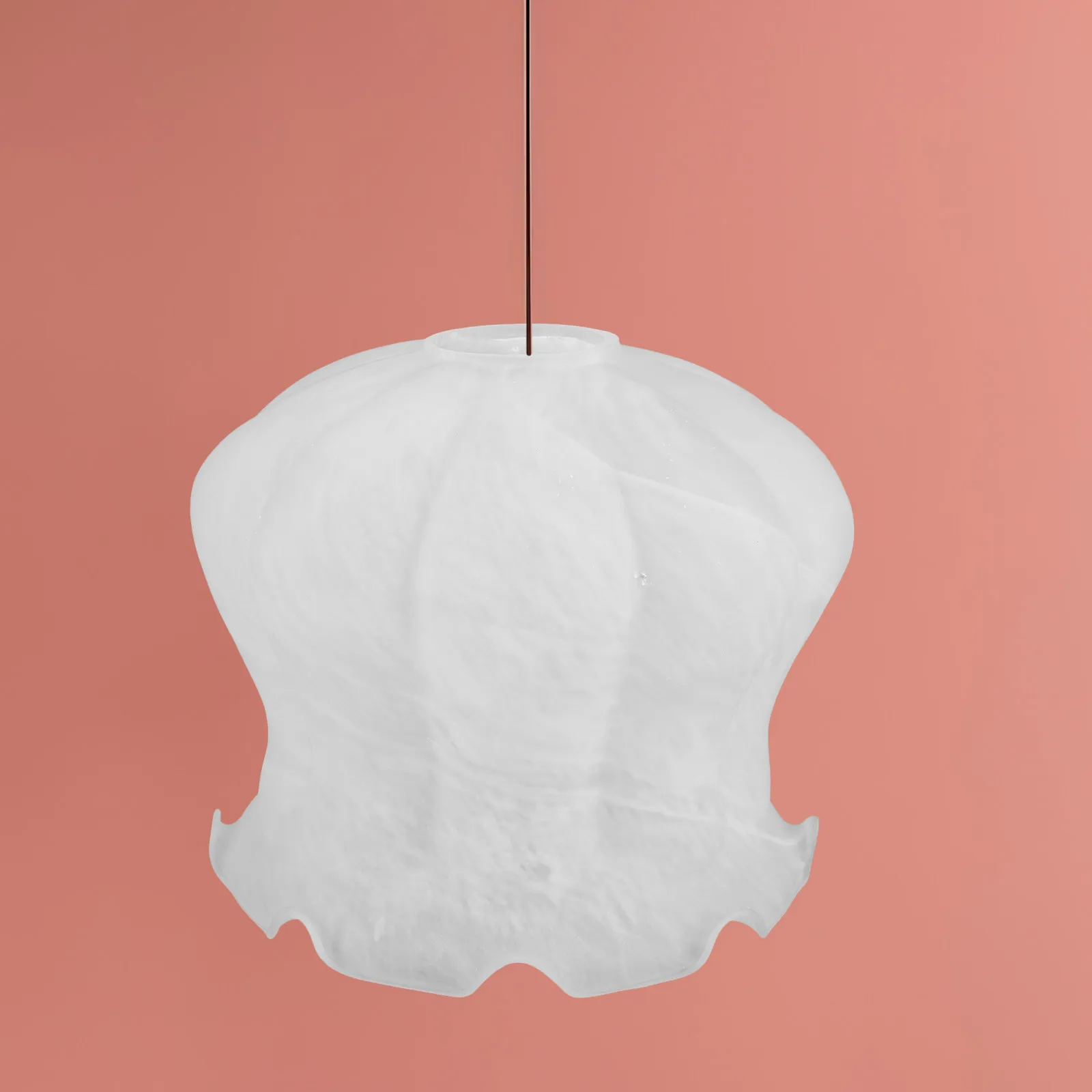 

Creative Pumpkin Shaped Frosted Glass Lamp Shade E27 Socket Easy Install Modern Simple Decorative Shade for Ceiling Pendant Lamp