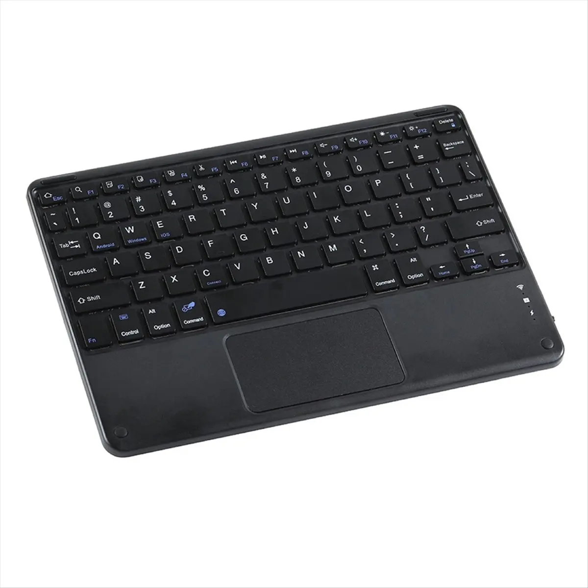 【50% OFF】Touchpad Wireless Keyboard Bluetooth Keyboard for PC Tablet Gaming Black