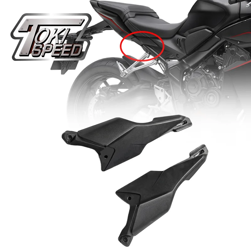 Motorcycle Leather Seat Left Right Side Panel Cover Trim Fit For Honda CBR650R CBR 650R 2024 2025 Fairing Bodywork Accessories