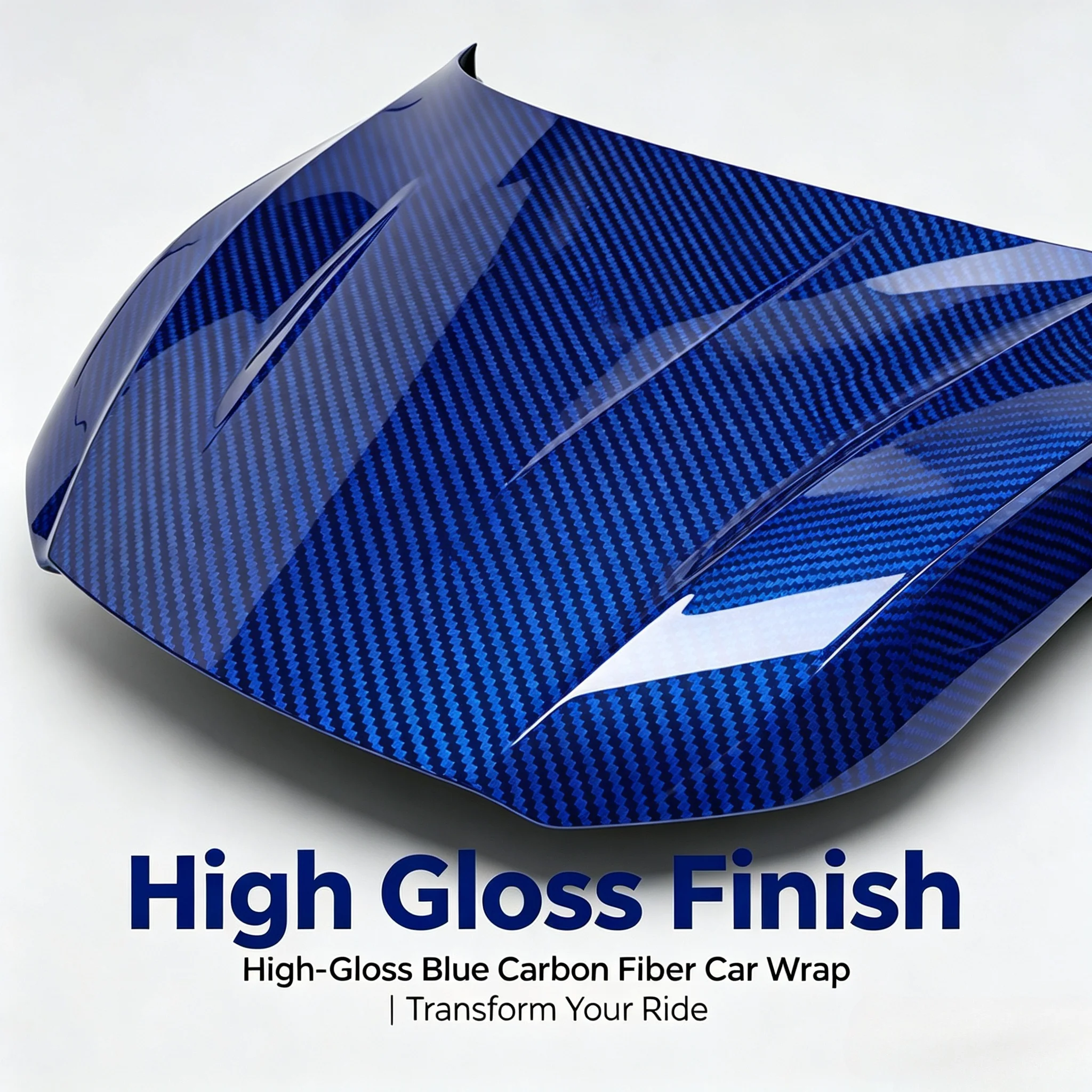 

High Gloss Colorful Laser Rainbow Blue Wrap Vinyl Car Body Films Exterior Car Stickers Decals for Vehicle Film Wrapping Adhesive