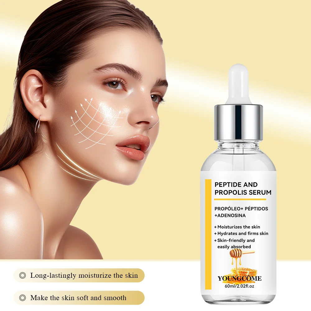 YOUNGCOME Honey Essence |   Reich an Peptiden und Propolis |   Goldene Kombination zum Aufhellen von Flecken und Anti-Aging