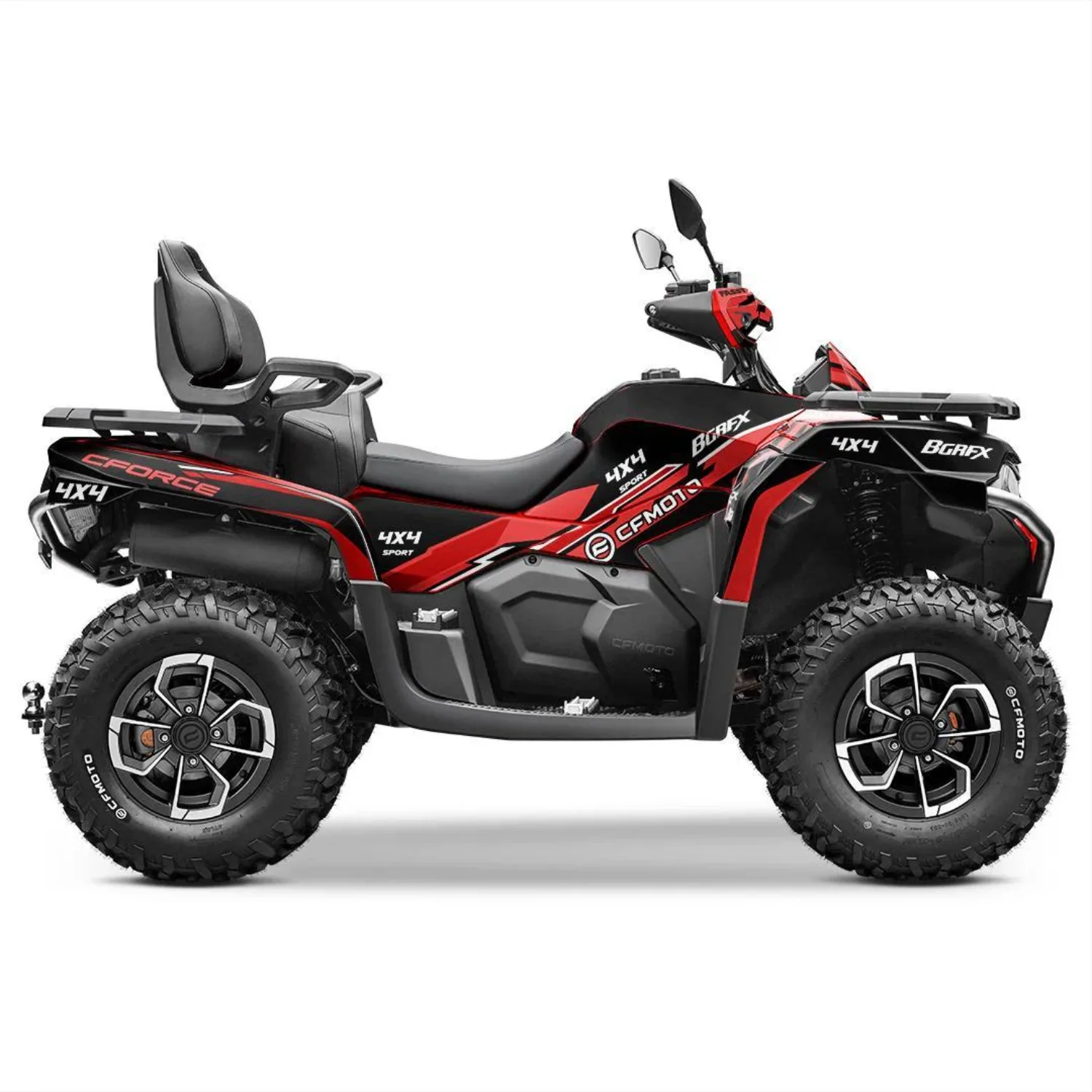 Motorcycle Body Fairing Sticker Decal Protective Quads / Atv 4x4 Full Graphic Kit For CFMOTO CFORCE 600 625 2020-2024 Design-9
