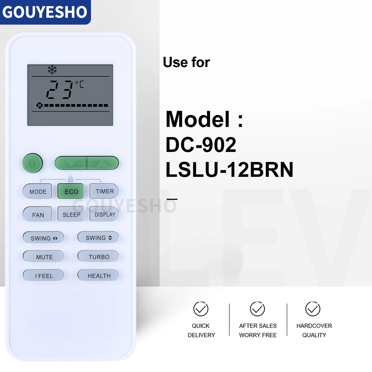 Nowy oryginalny pilot GYKQ-52 AC do zdalnego sterowania klimatyzatorem TCL A/C Fernbedienung